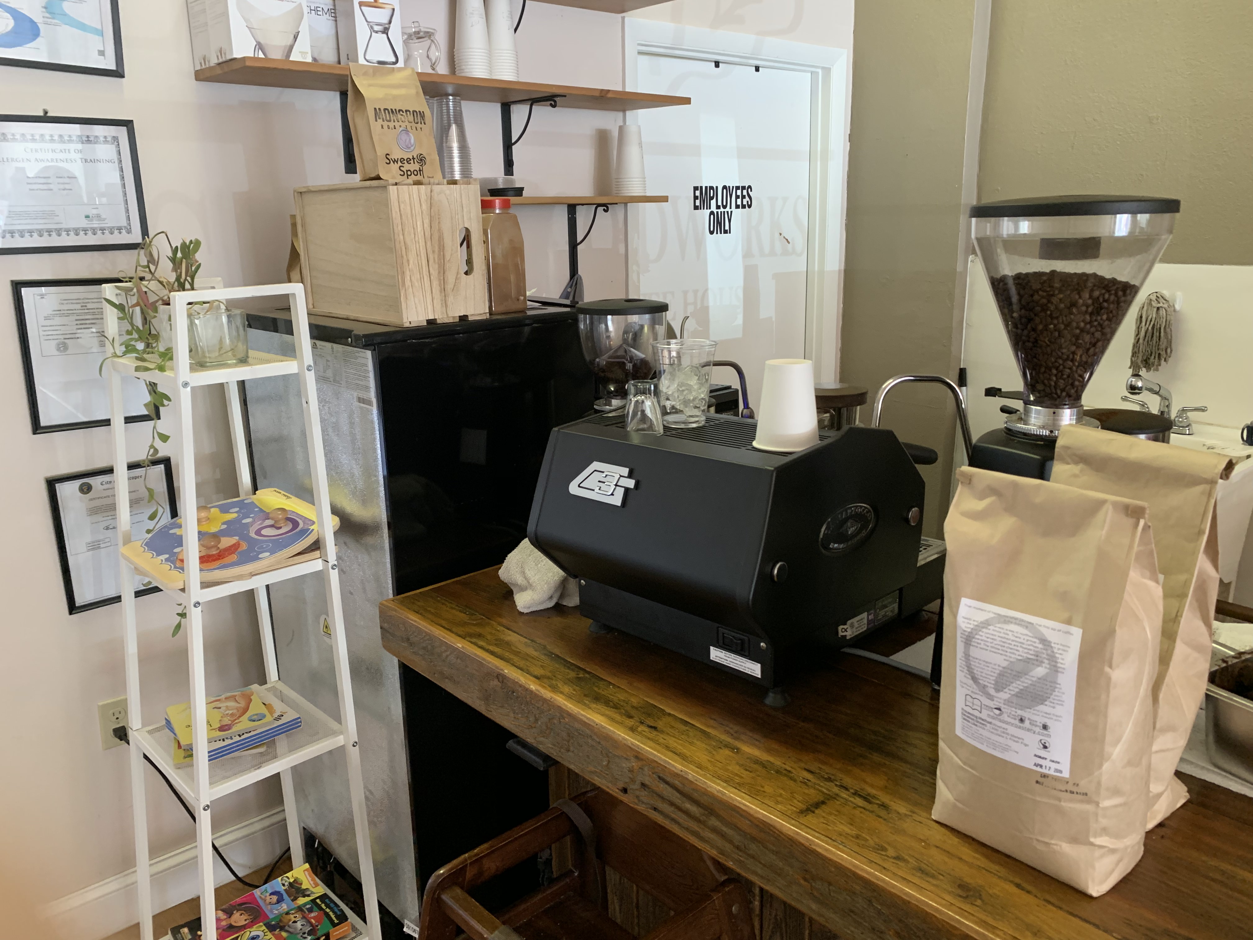Coffee Machine on counter